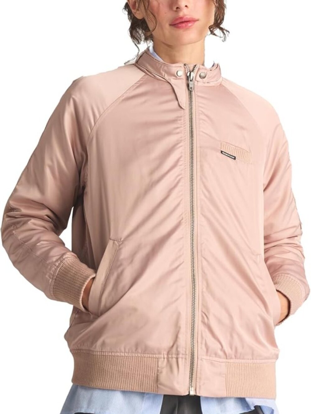 Members Only Women's Satin Bomber Jacket - NWT - L